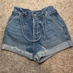 Hollister  Denim Blue Women's Ultra High-Rise Mom Shorts Photo 0