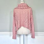 Free People FP Beach Breezy Cowl Neck Crop Knit Long Sleeve Sweater Small Photo 5