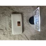 Michael Kors Women's Ivory Zip-Around Wallet Pebble Leather Logo Photo 8