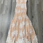 City Triangles Nude Formal Sleeveless Mermaid Dress Photo 5