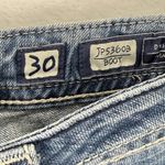 Miss Me  Jeans Women Size 30 Bootcut Denim Skirt Embellished Fleur De Lis Photo 4