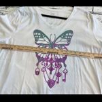 Just My Size *  4X(26W/28W) Butterfly Graphic Tee Plus Size Lightweight Casual Photo 7