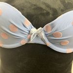 H&M blue polka dots bra woman’s size 34 A Photo 1