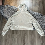 Lululemon  Bone White Scuba Oversized Cropped Hoodie Photo 6