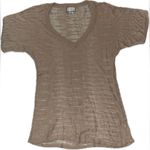 Motherhood 💙 Maternity Sheer V Neck Top Photo 0