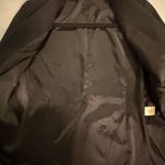 Theory  Stretch Wool‎ Blend One Button Tailored Blazer Black Workwear Jacket 8 Photo 2