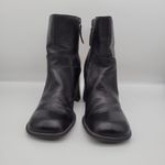 Tommy Hilfiger VTG Y2K Tommy‎ Hilfiger Black Square Toe Boots Photo 3