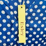 Esley  Blue & White Polka Dot Mini Dress from ModCloth Summer Party Lightweight Photo 3