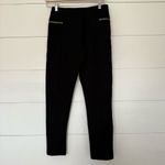 ZARA  Women’s Large Black Zipper Ankle Pants Photo 2