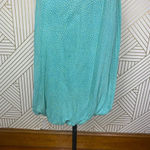 Marimekko Kissi‎ Sleeveless Polka Dot Tank Dress Turquoise Size US Small Green Photo 7