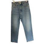 Madewell Curvy 90's Straight Leg Jean Hallstead Wash Size 28 Photo 4