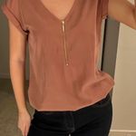 EXPRESS Peach Work Blouse Photo 1