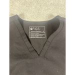 FIGS casma 3 pocket scrub top womens Black small xs flaw Photo 1