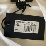 Paige Women Cotton Top S Ivory Ryo Graphic Tee Venice Beach Streetwear Y2K NEW Photo 1