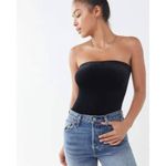 Urban Outfitters Out From Under Black Velvet Sleeveless Bodysuit M Photo 5