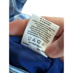 Serra  Women's Blue V-Neck Reversible Retro Tank Top Size Medium Photo 2