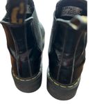 Dr. Martens 2976 Quad Black Patent Leather Chelsea Boots Platform Size 7 Photo 10