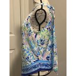 Lilly Pulitzer  Julien Floral Back Bow Chain Blouse Tank Top XS Photo 6