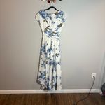 Lulus  French Countryside White Floral Print High-Low Dress Photo 5