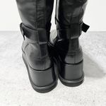 Free People Not for Riding Platform Tall Boots Black Leather Size 6.5 NEW Photo 5