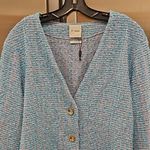 St. John 💕💕 Tweed Boucle Knit Suit Jacket Blazer ~ Lilac/Cornflower 12 NWOT Photo 2