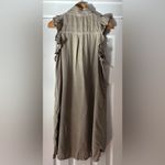 Bella Dahl  Light Olive TENCEL Button‎ Up Dress Size Medium EUC Photo 1