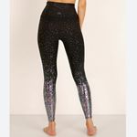 Beyond Yoga NWT  Alloy Ombre Crop Tank and Leggings Workout Set in Hologram Photo 10