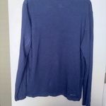 Jordan Women’s  Navy UNC Long Sleeve 1/4 Zip Shirt Size: XL Photo 3