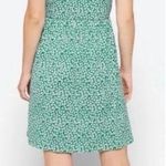 Kaileigh Tasha Dress Green Floral Summer Sleeveless Cross Back Size S Photo 1