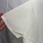 EUC Vintage Tailor B. Moss Clothing Company women’s cream knit embroidered top L White Size L Photo 1