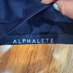 Alphalete  Navy Blue Cropped Top Sz S Photo 1