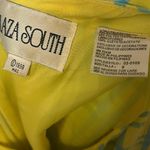 Plaza South Yellow‎ and Blue Plaid Dress Size 8 Yellow Photo 6