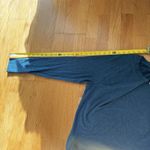 Athleta  Mindset Sweatshirt Teal L Pullover Activewear Athleisure Yoga Tulip-Edge Photo 9