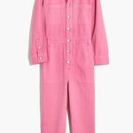 Madewell Pink Coverall Jumpsuit XS Fair Trade Certified Photo 1