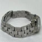 Timex  indiglo women’s quartz date watch silver tone 25mm links size 7” running Photo 5