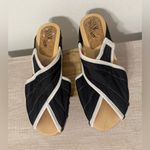 Jax & Bard x Flowfold Collab Puffin Sandal Wood Clog Black White Sz 40 US 9.5 10 Photo 3