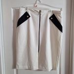 Worthington Polar Bear White Black Full Zip Skirt NWT Sz 18. 5032 Photo 0