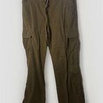 Vtg Vintage J.Crew Women Cargo Twill Chino Pants Favorite Fit Olive Green 8 Photo 0