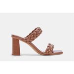 Dolce Vita Paily Heels Taupe Patent Stella, Leather Shoes Size 10 Braided Brown Photo 8