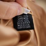 Marvin Richards Vintage Lambswool Penny Lane Coat Women's Size 8 Photo 7