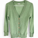 Generra Vintage Women's Cashmere Cardigan Sweater S Green Preppy Quiet Luxury Photo 0