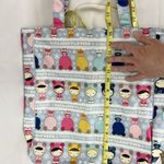 Harajuku Lovers Rare Large Tokyo Tote Bag In Snowbunny Pattern 2009 NWT Photo 8