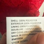 Shoshanna  Magenta Pink Strapless Floral Lace A-Line Cocktail Midi Dress Size 14 Photo 10