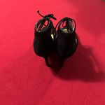 Audrey Brooke Heels Chic Black Lace-Up Women's Heels  9 1/2 like new Photo 3