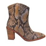Free People  Barclay Snake Embossed Boots EUC $168 Size 40 US 10   S3752 Photo 3