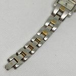 Bijoux Terner Terner silver gold tone watch women 22mm quartz analog band size 6” running Photo 4