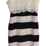 🚨 SALE ‼️ Boutique body con crochet top dress size l Black Size L Photo 0