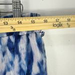 Banana Republic Banana Republic Skirt Womens Large Blue White Ruffle Tiered Chiffon Mini Boho Photo 1