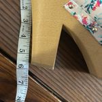 Report Pink and Cream Floral Mules with Wooden Heel size 10 Photo 7