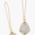 Kendra Scott  Signature Carinne Gold Plated
Slate Cats Eye Earrings Photo 1